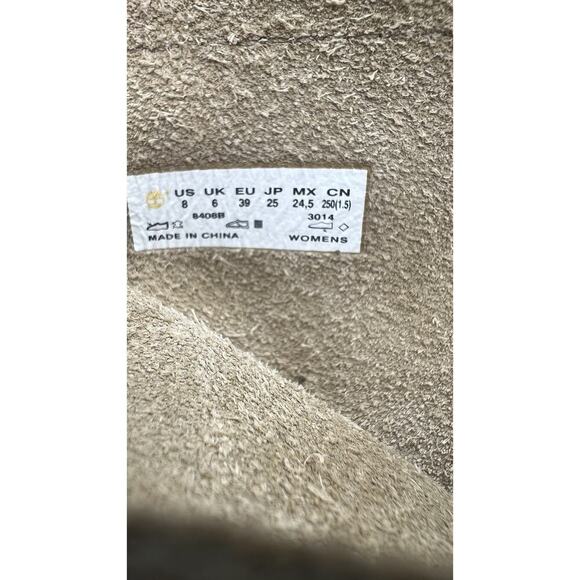 Timberland‎ Earth keepers Tan Leather Savin Hill Lace Up Ankle Boots Tan Size 8 - Picture 6 of 11